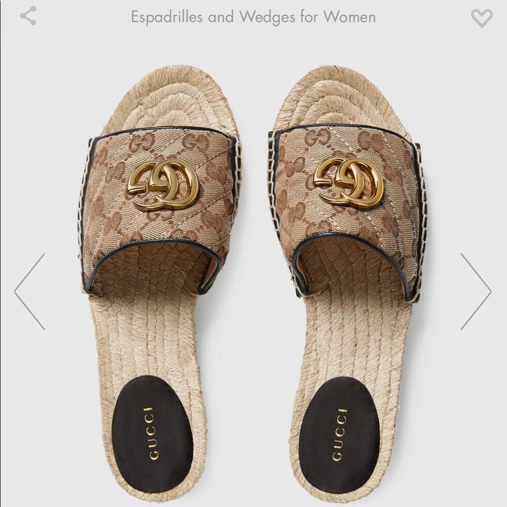 Gucci slides sandals